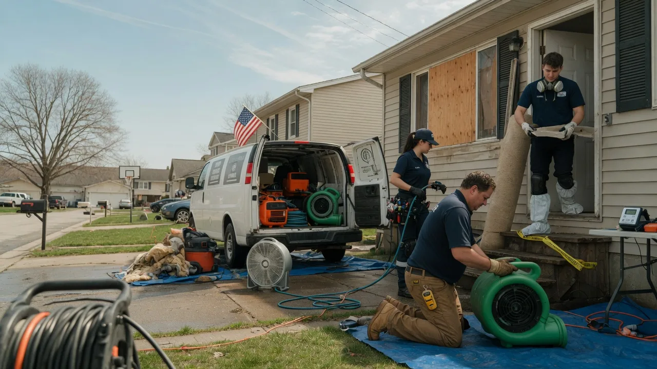 Water Damage Restoration in Coulter, IA near me